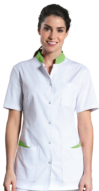 iris blanc vert pomme